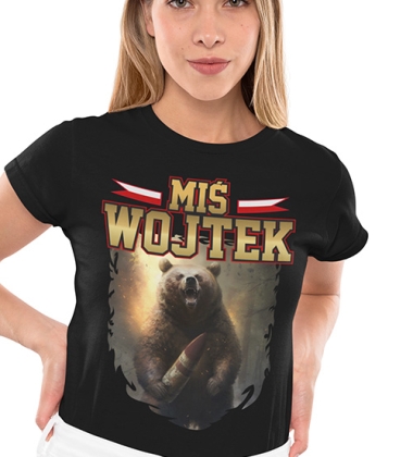 KOSZULKA DAMSKA Miś Wojtek